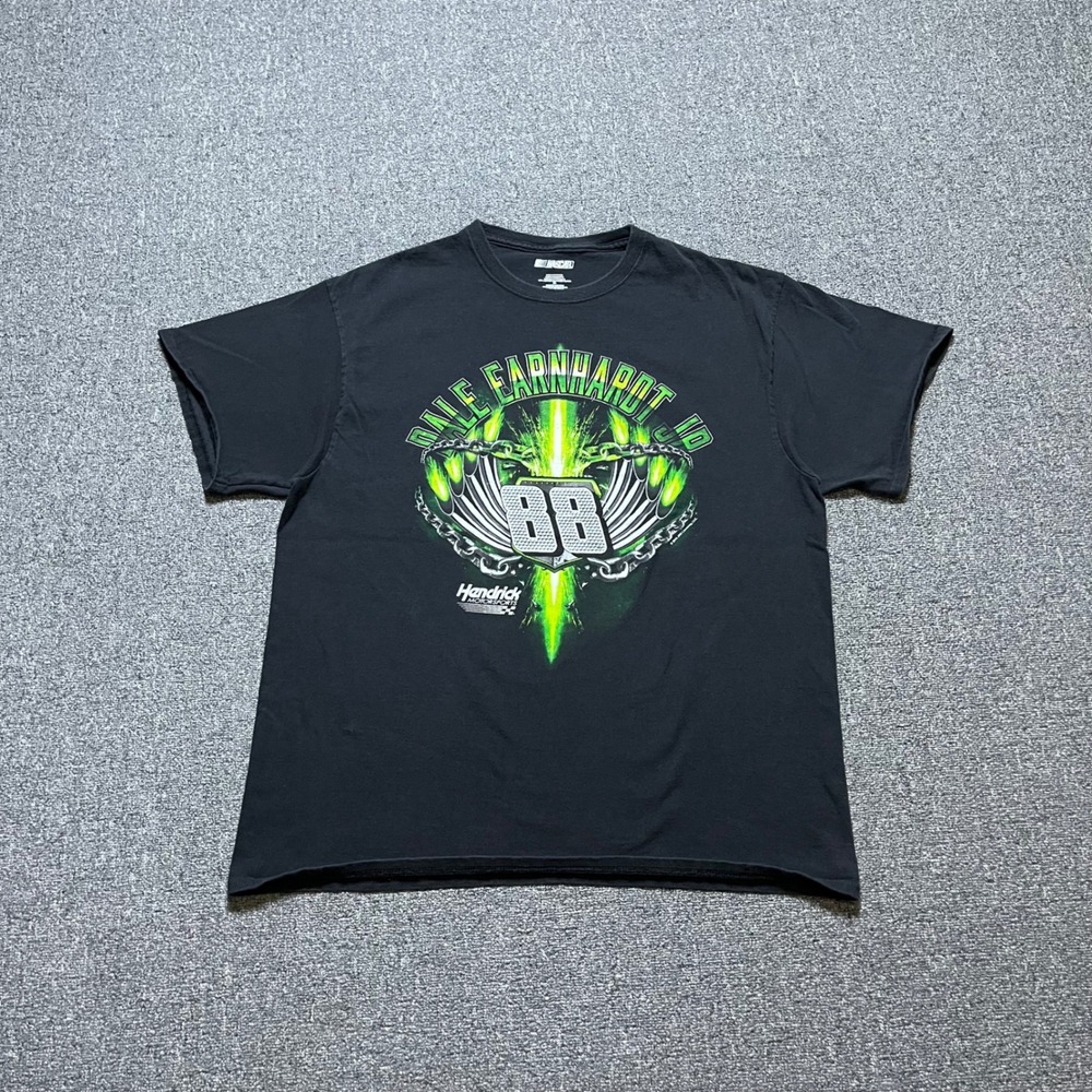 NASCAR Dale Earnhardt Jr XL Black T-Shirt Hendrick Motorsports 88 Racing 2015